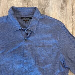 Marc Anthony Slim Fit Large Blue Dress Button Down
